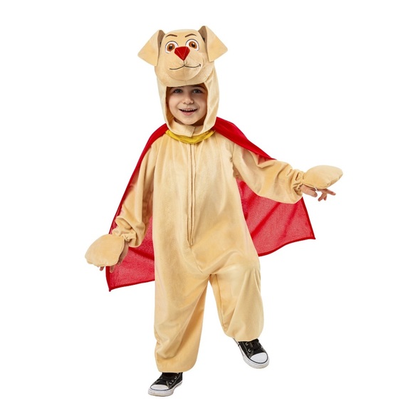 DC League of Super Pets Krypto The Super Dog Plushie Toddler Halloween Costume - Picture 1 of 5